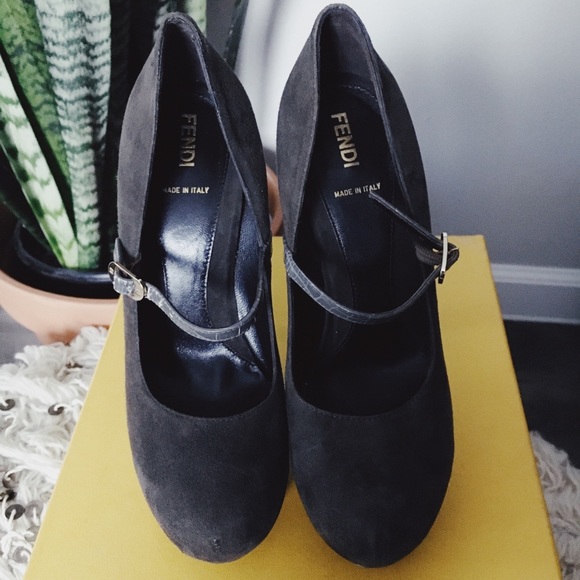 Fendi Mary Jane Platform Stilettos - Picture 3 of 8